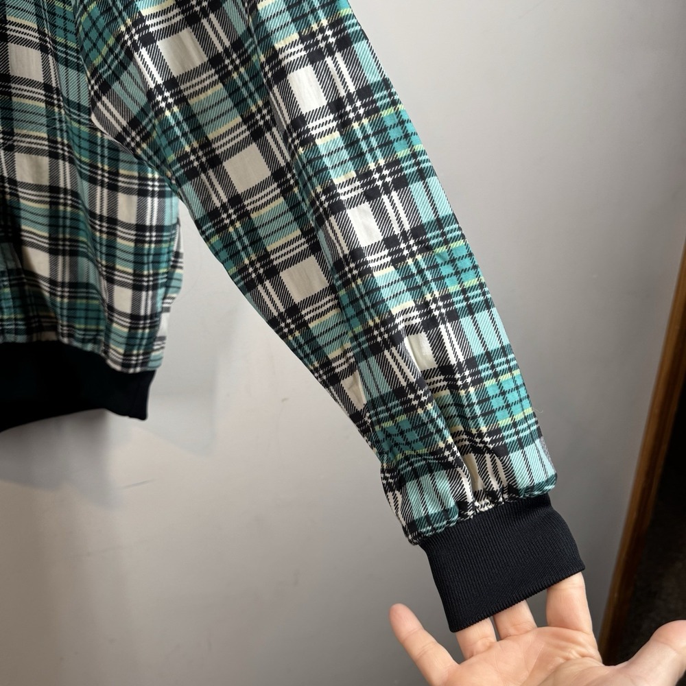 Winner Mate Golf Collection Monterey Peninsula CC Pebble Beach Pullover Plaid M - Picture 10 of 16